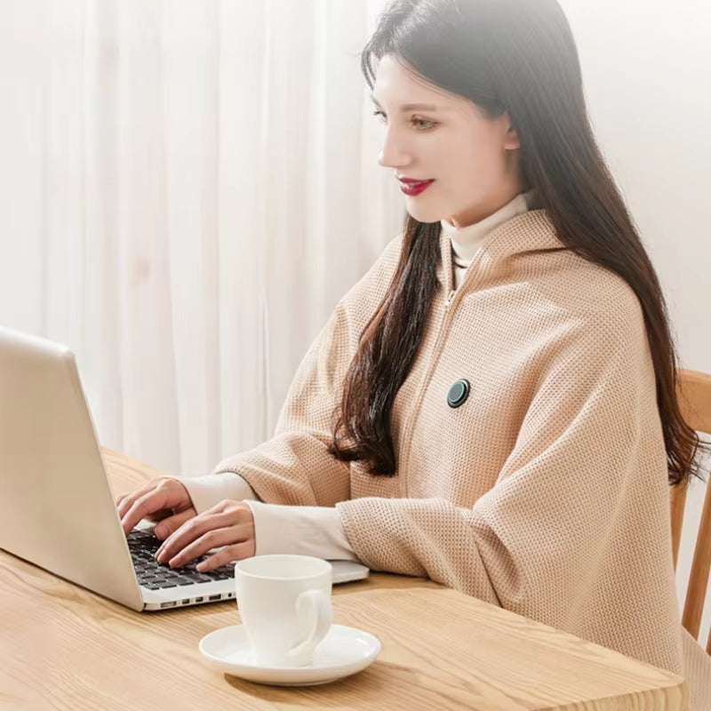 USB Electric Heated Blanket 3 Heating Levels Heated Mat Winter Wearable Body Warmer Blanket Sheet Pad for Home Use